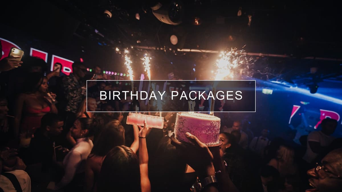 Birthday Packages