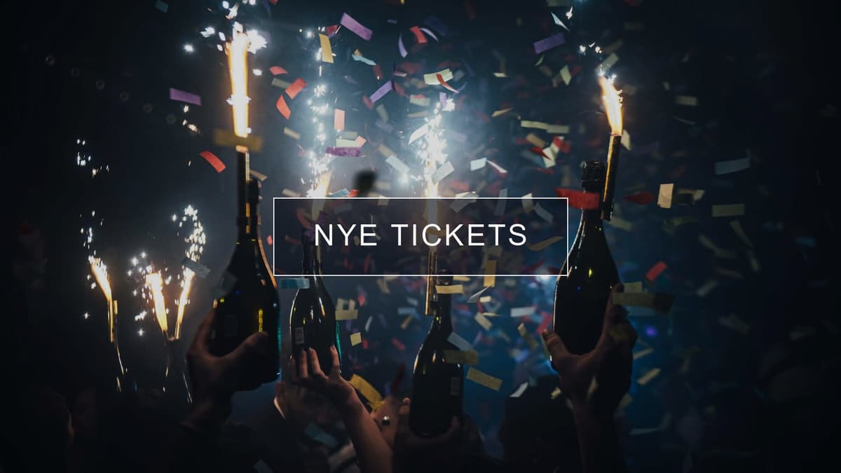 NYE Tickets London