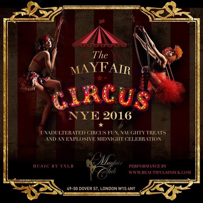 Mayfair Club New Years Eve 2017