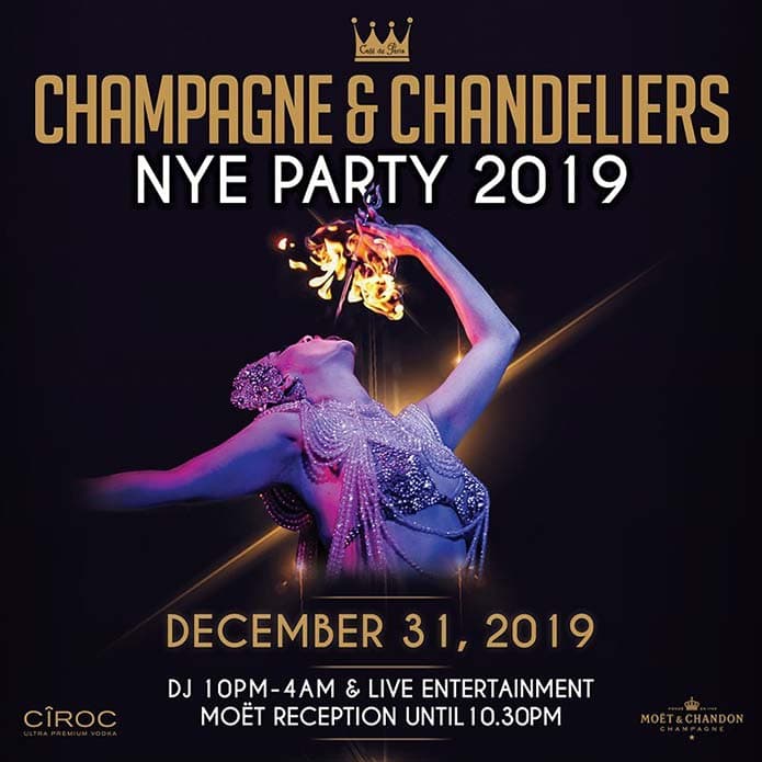 Cafe de Paris New Years Eve 2019