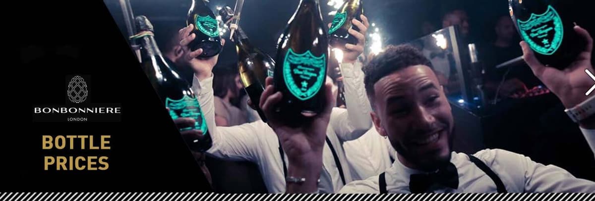 Drinks and Bottle Prices for Bonbonniere Club