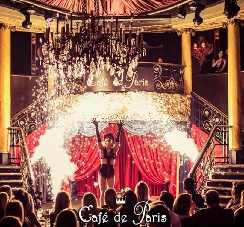 On This Friday the night belongs to Cafe de Paris