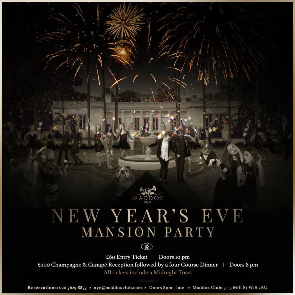 Maddox New Years Eve 2018