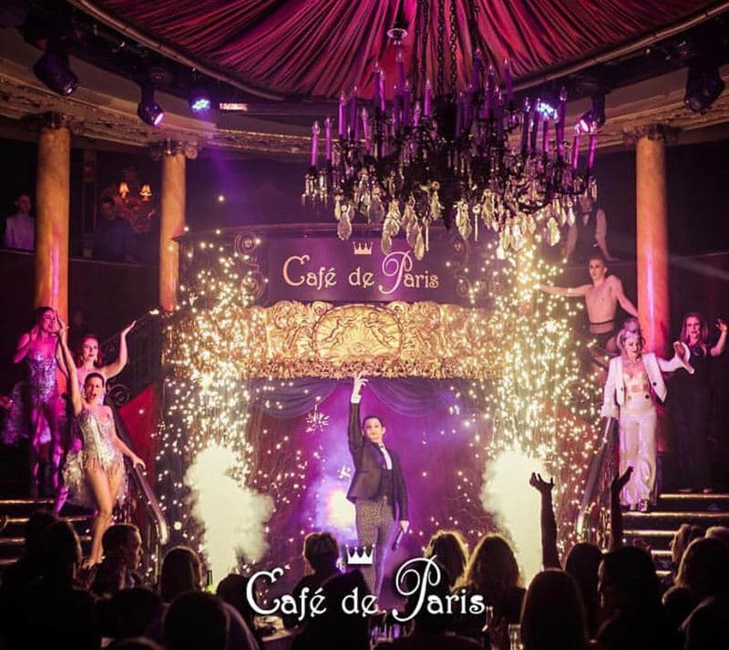 This Saturday the night belongs to Cafe de Paris!