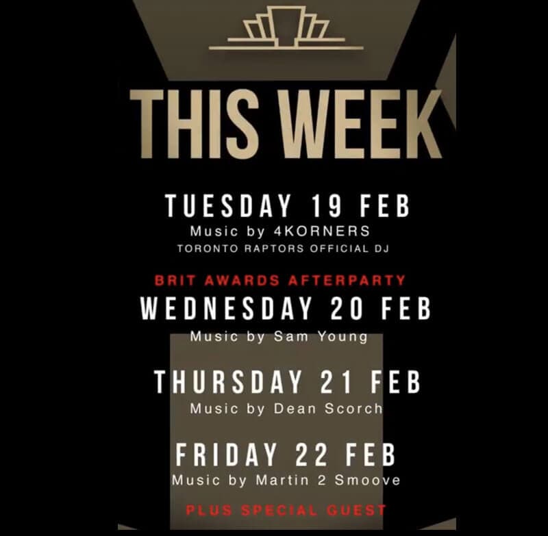 TGIF at London Reign!