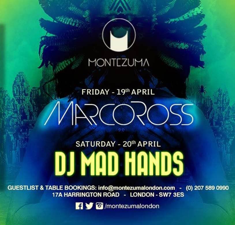 Mad Night by DJ Mand Hands at Montezuma!