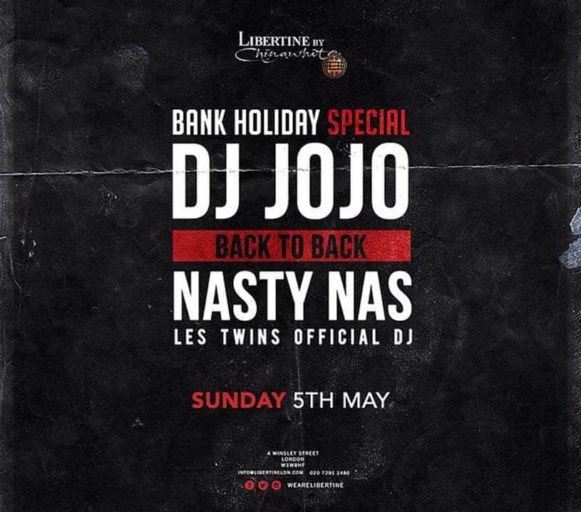 Bank Holiday Special at Libertine!