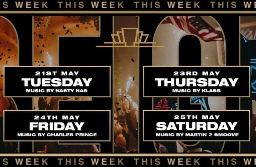 Music by Martin 2 Smoove at London Reign Showclub!