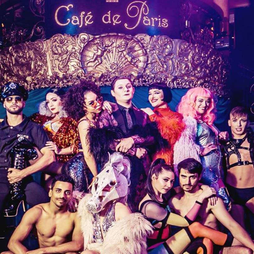 Cabaret at Cafe de Paris!