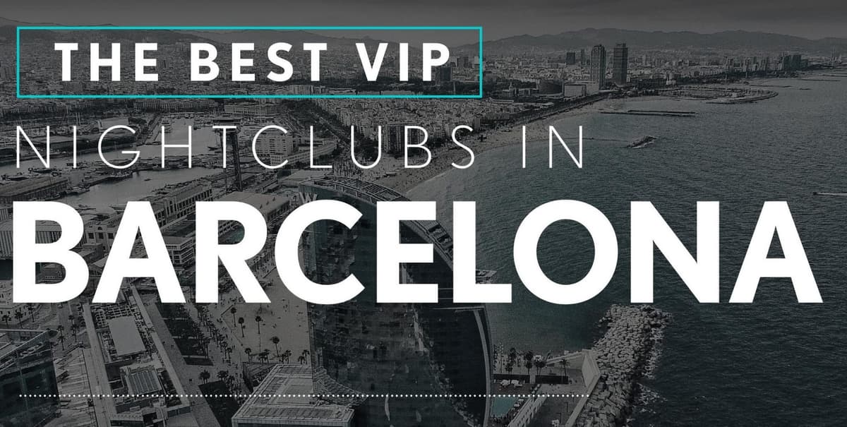 Infographics for the Best Night Clubs in Barcelona - London Night Guide