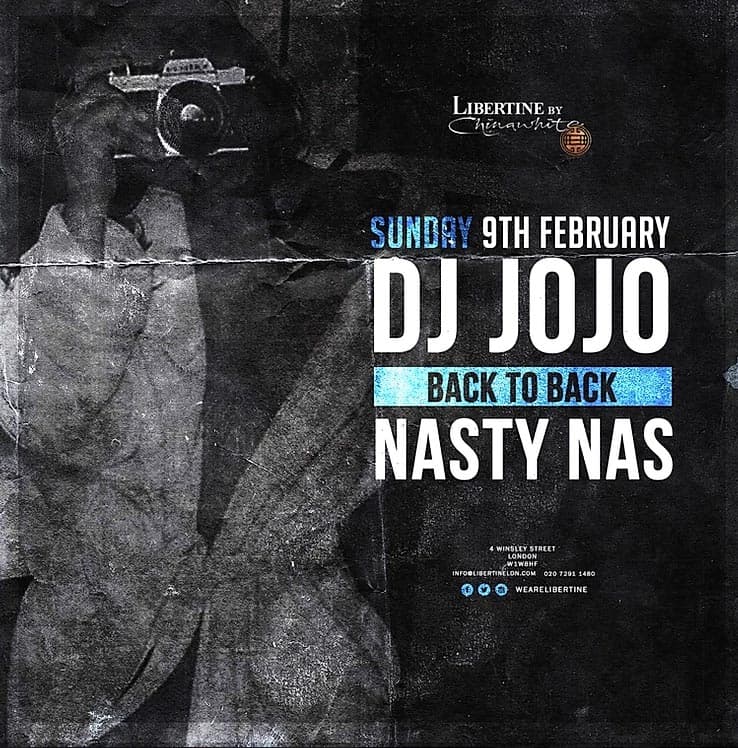BACK TO BACK WITH NASTY NAS THIS SUNDAY!