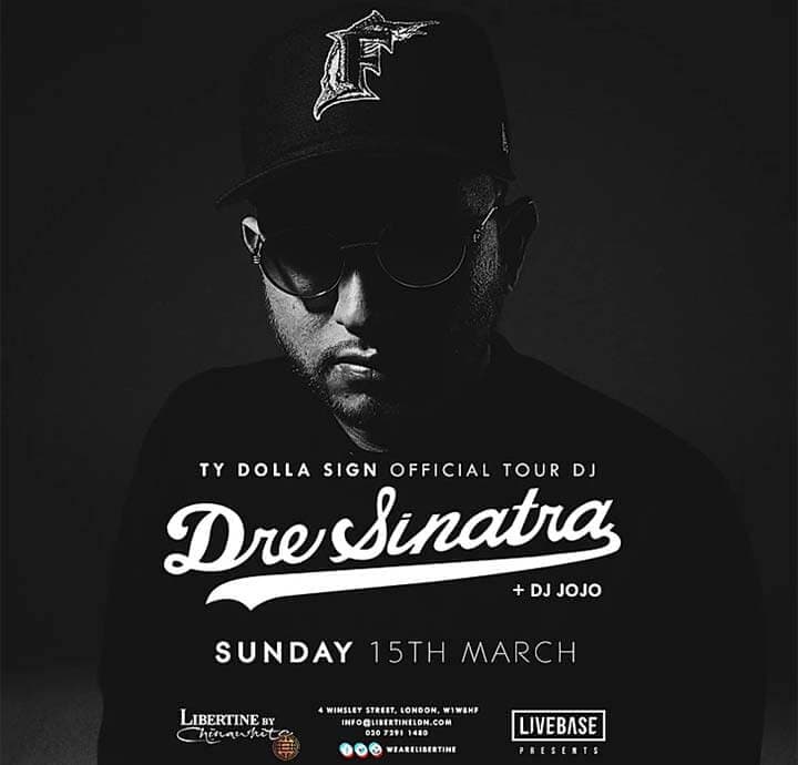 Ty Dolla Sign with Dre Sinatra at Libertine