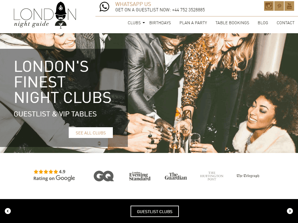 Experience the Best of London's Nightlife Without Any Hassle with London Night Guide's Services - London Night Guide